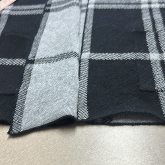 Rain Black & gray open front sweater with cuffed sleeves and 2 open pockets L - Picture 6 of 6